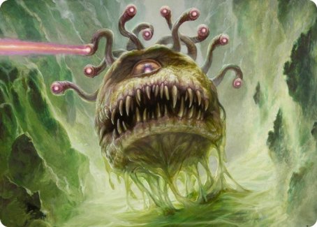 Beholder Art Card [Dungeons & Dragons: Adventures in the Forgotten Realms Art Series] | Exor Games Truro