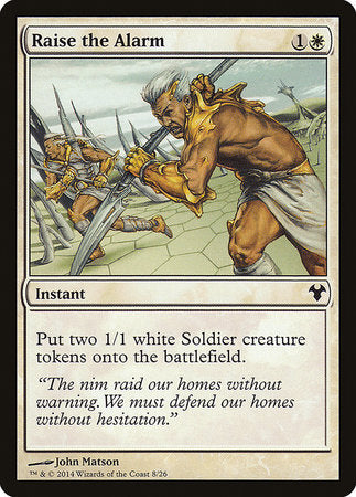 Raise the Alarm [Modern Event Deck 2014] | Exor Games Truro
