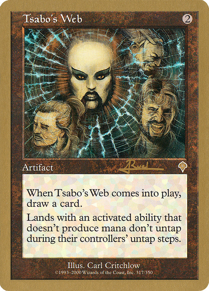 Tsabo's Web (Antoine Ruel) [World Championship Decks 2001] | Exor Games Truro