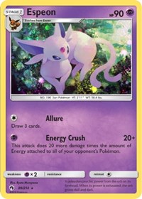 Espeon (89/214) (Cosmos Holo) (Blister Exclusive) [Sun & Moon: Lost Thunder] | Exor Games Truro