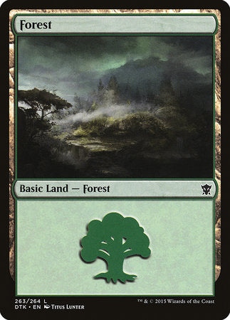 Forest (263) [Dragons of Tarkir] | Exor Games Truro