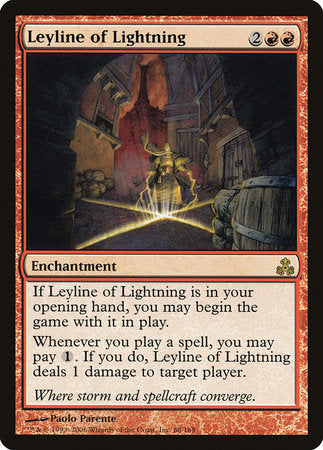 Leyline of Lightning [Guildpact] | Exor Games Truro