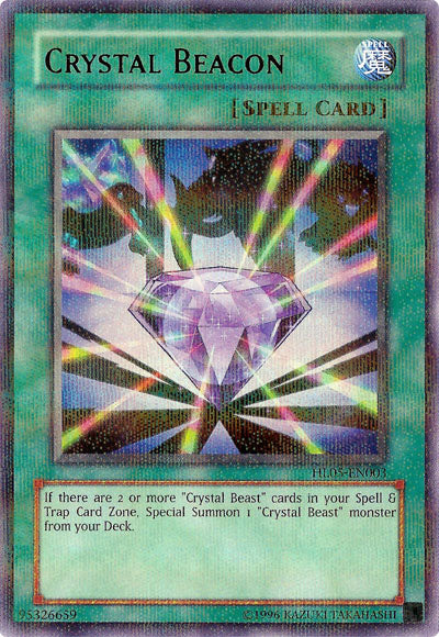 Crystal Beacon [HL05-EN003] Parallel Rare | Exor Games Truro