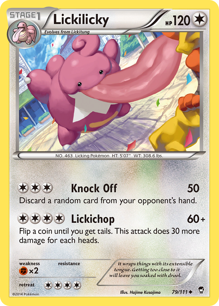 Lickilicky (79/111) [XY: Furious Fists] | Exor Games Truro