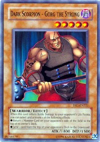 Dark Scorpion - Gorg the Strong [DR1-EN222] Common | Exor Games Truro
