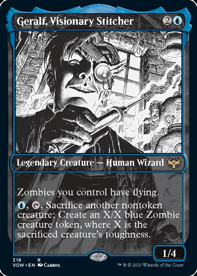 Geralf, Visionary Stitcher (Showcase Eternal Night) [Innistrad: Crimson Vow] | Exor Games Truro
