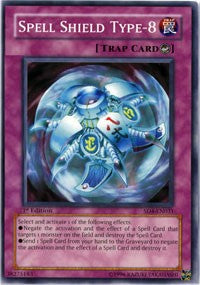 Spell Shield Type-8 [SD4-EN031] Common | Exor Games Truro