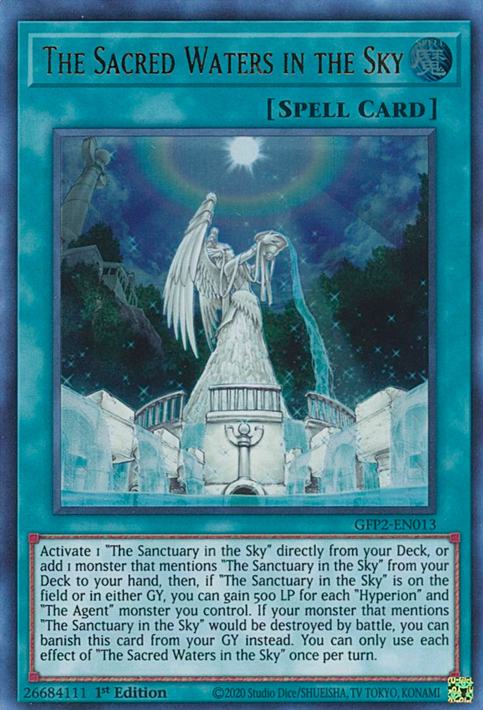 The Sacred Waters in the Sky [GFP2-EN013] Ultra Rare | Exor Games Truro