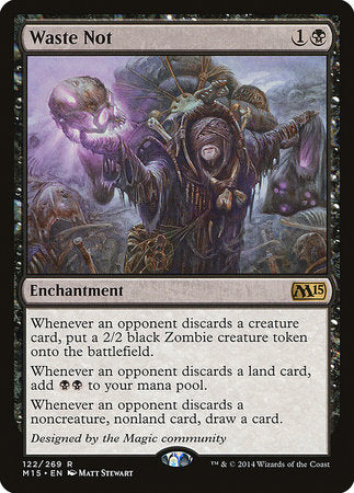Waste Not [Magic 2015] | Exor Games Truro