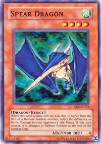 Spear Dragon [DB2-EN152] Super Rare | Exor Games Truro