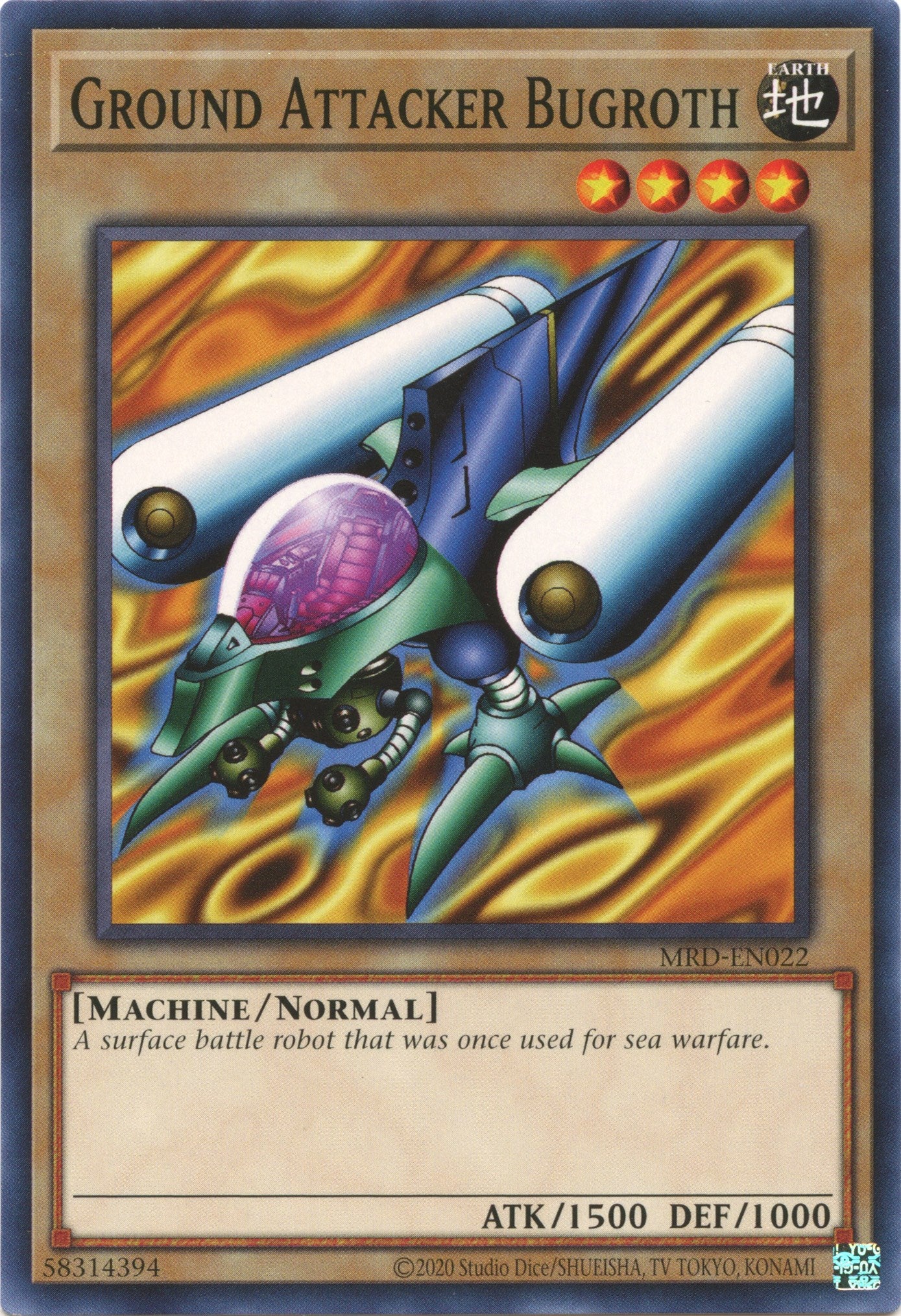 Ground Attacker Bugroth (25th Anniversary) [MRD-EN022] Common | Exor Games Truro