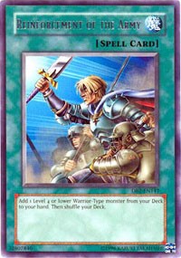 Reinforcement of the Army [DB2-EN147] Rare | Exor Games Truro