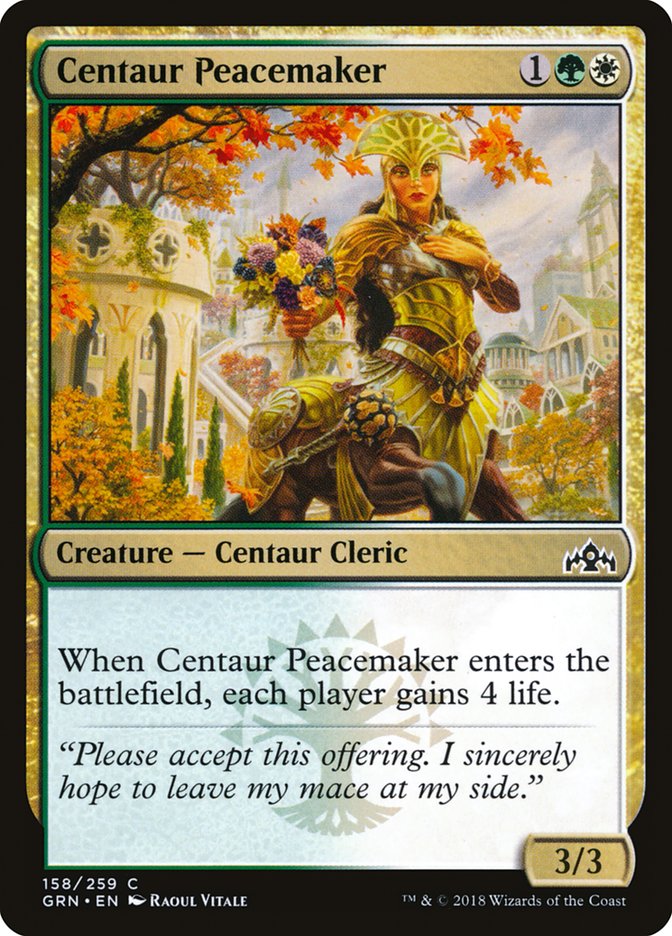 Centaur Peacemaker [Guilds of Ravnica] | Exor Games Truro