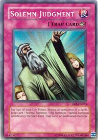 Solemn Judgment [DB2-EN073] Super Rare | Exor Games Truro