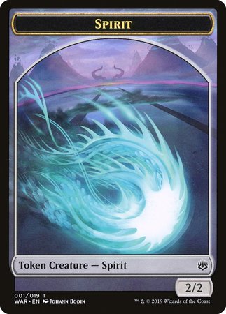 Spirit Token [War of the Spark Tokens] | Exor Games Truro