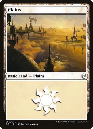 Plains (252) [Dominaria] | Exor Games Truro