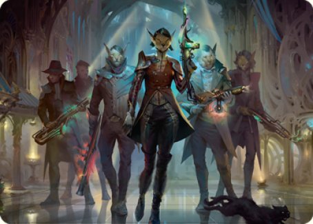 Family's Favor Art Card [Streets of New Capenna Art Series] | Exor Games Truro