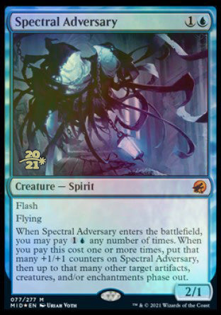 Spectral Adversary [Innistrad: Midnight Hunt Prerelease Promos] | Exor Games Truro