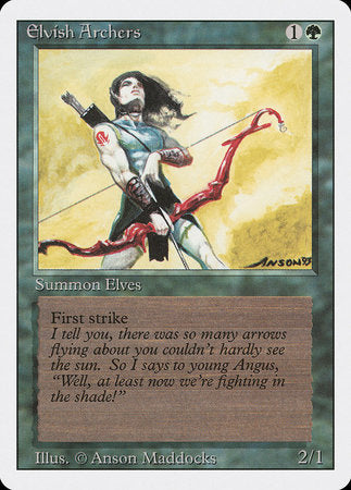 Elvish Archers [Revised Edition] | Exor Games Truro