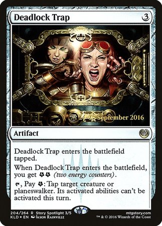 Deadlock Trap [Kaladesh Promos] | Exor Games Truro