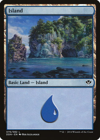 Island (76) [Duel Decks: Speed vs. Cunning] | Exor Games Truro