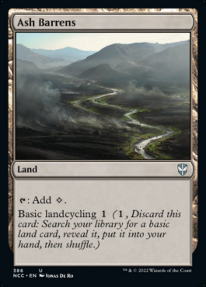 Ash Barrens [Streets of New Capenna Commander] | Exor Games Truro