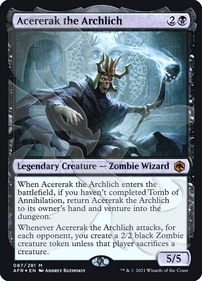 Acererak the Archlich (Ampersand Promo) [Dungeons & Dragons: Adventures in the Forgotten Realms Promos] | Exor Games Truro