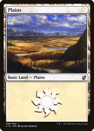 Plains (288) [Commander 2019] | Exor Games Truro