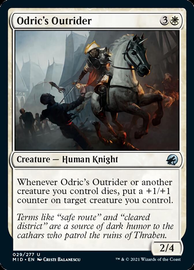 Odric's Outrider [Innistrad: Midnight Hunt] | Exor Games Truro