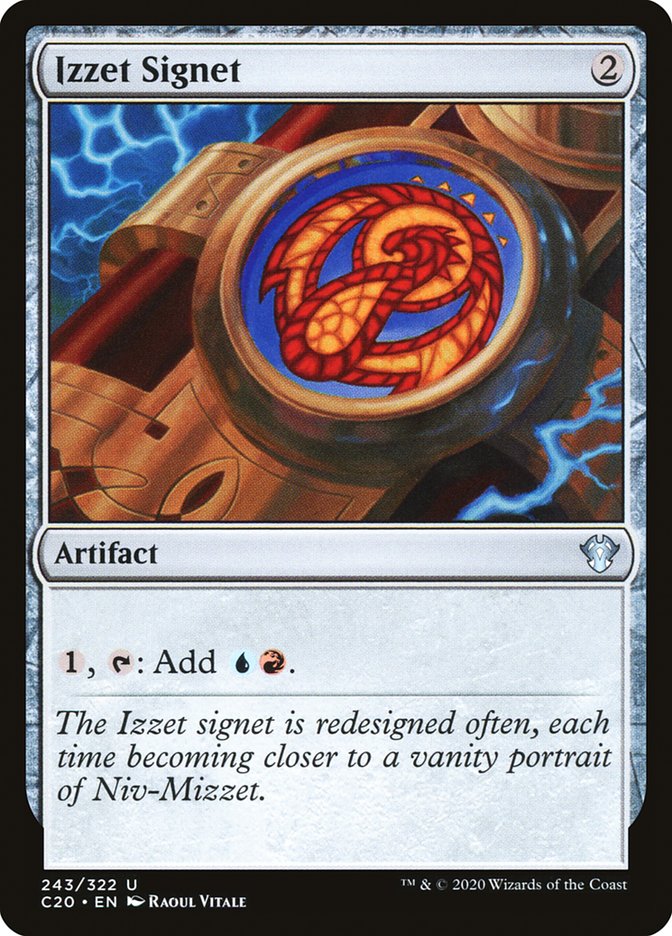 Izzet Signet [Commander 2020] | Exor Games Truro