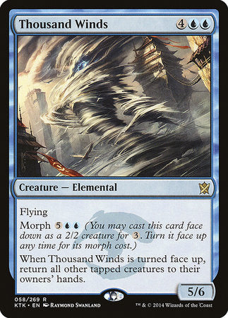 Thousand Winds [Khans of Tarkir] | Exor Games Truro
