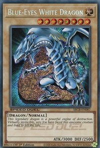 Blue-Eyes White Dragon (Secret) [SBCB-EN087] Secret Rare | Exor Games Truro