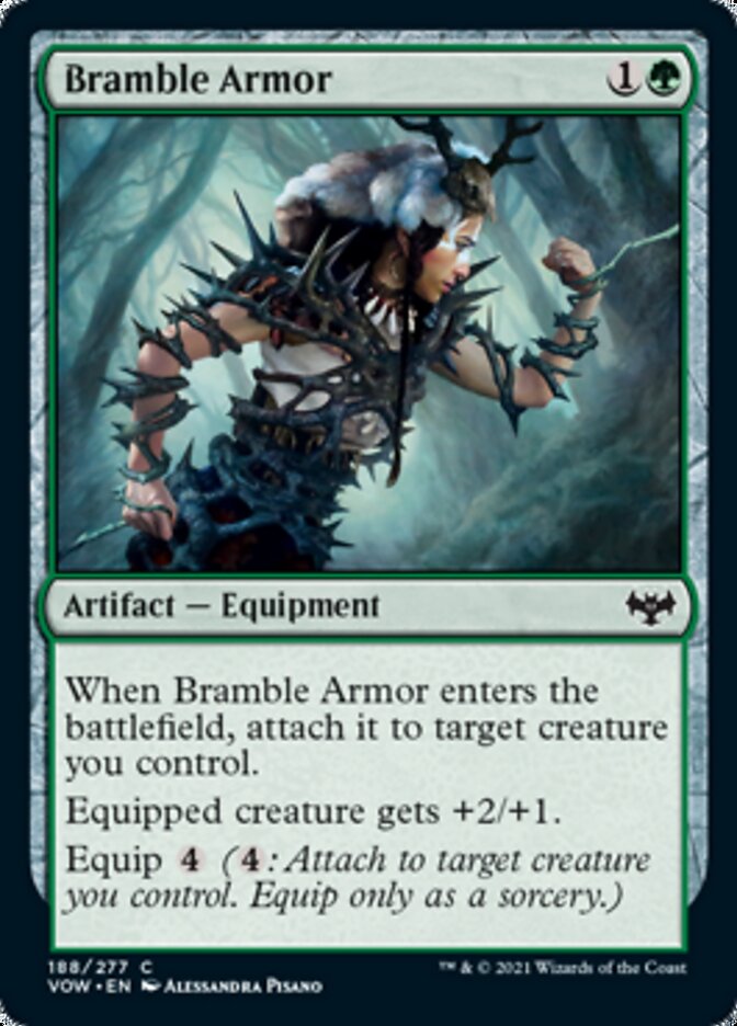Bramble Armor [Innistrad: Crimson Vow] | Exor Games Truro