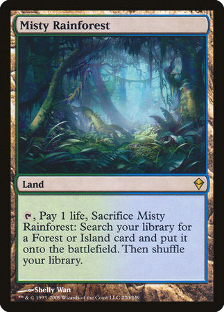 Misty Rainforest [Zendikar] | Exor Games Truro