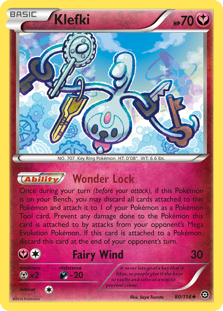 Klefki (80/114) [XY: Steam Siege] | Exor Games Truro