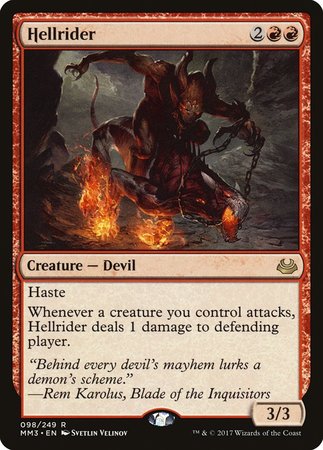 Hellrider [Modern Masters 2017] | Exor Games Truro