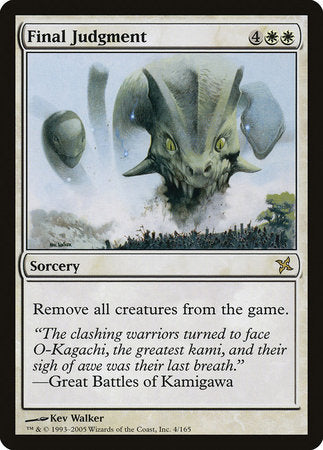 Final Judgment [Betrayers of Kamigawa] | Exor Games Truro