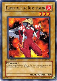 Elemental Hero Burstinatrix [DP1-EN002] Common | Exor Games Truro