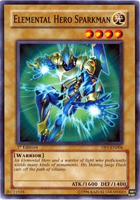 Elemental Hero Sparkman [DP1-EN004] Common | Exor Games Truro