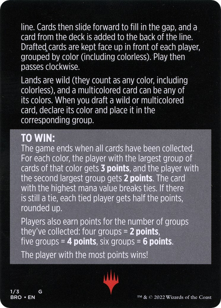 Mishra's Manufactory (Magic Minigame) [The Brothers' War Minigame] | Exor Games Truro