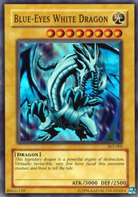 Blue-Eyes White Dragon [SKE-001] Super Rare | Exor Games Truro