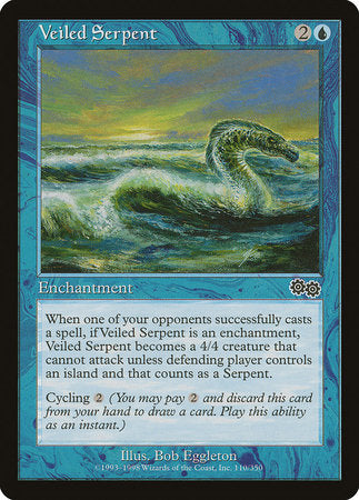 Veiled Serpent [Urza's Saga] | Exor Games Truro