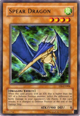 Spear Dragon [TP6-EN006] Rare | Exor Games Truro