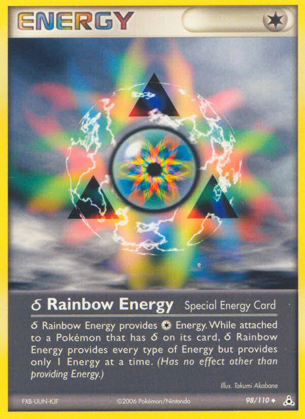 Rainbow Energy (98/110) (Delta Species) [EX: Holon Phantoms] | Exor Games Truro