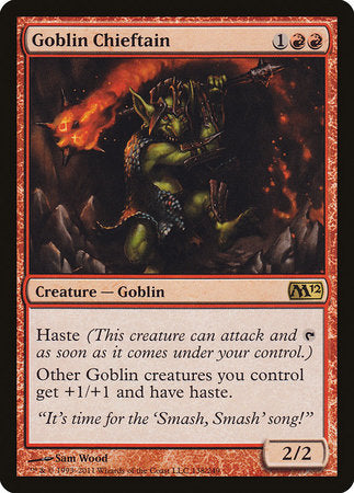 Goblin Chieftain [Magic 2012] | Exor Games Truro