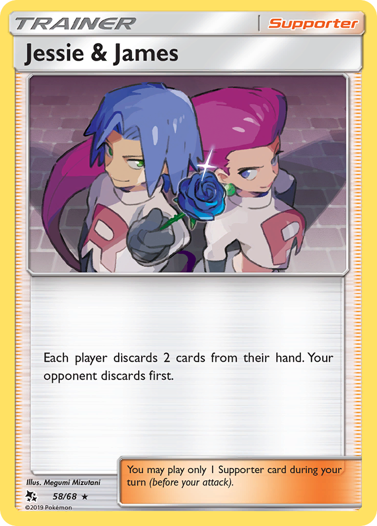 Jessie & James (58/68) [Sun & Moon: Hidden Fates] | Exor Games Truro