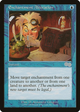 Enchantment Alteration [Urza's Saga] | Exor Games Truro