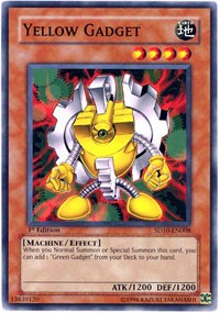 Yellow Gadget [SD10-EN008] Common | Exor Games Truro