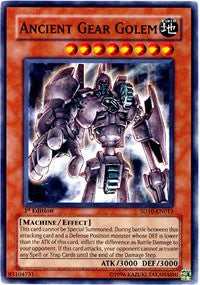 Ancient Gear Golem [SD10-EN012] Common | Exor Games Truro