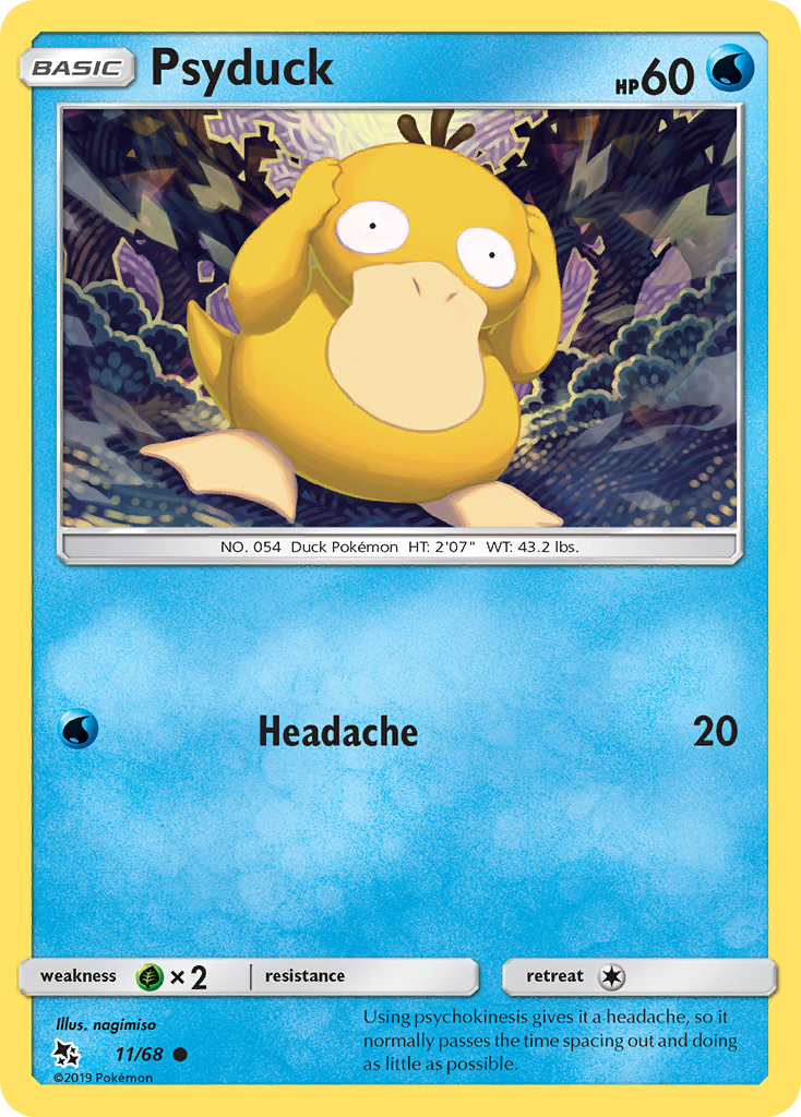 Psyduck (11/68) [Sun & Moon: Hidden Fates] | Exor Games Truro